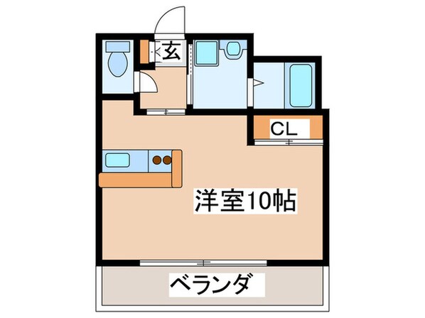 ベ－ジョフロレスタ松崎町の物件間取画像